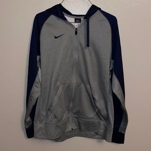 Nike fleece zip-up jacket
